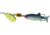 Mepps Comet Mino In-Line Spinner, 1 7/8in, 1/6 oz, Gold Blade with Shad Mino, Floating, C1M G