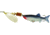 Mepps Comet Mino In-Line Spinner, 2 1/2in, 5/16 oz, Silver Blade with Shad Mino, Floating, C3M S
