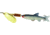 Mepps Comet Mino In-Line Spinner, 3in, 7/16 oz, Gold Blade with Shad Mino, Floating, C4M G