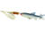 Mepps Comet Mino In-Line Spinner, 3in, 7/16 oz, Silver Blade with Shad Mino, Floating, C4M S