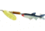 Mepps Comet Mino In-Line Spinner, 4in, 1/2 oz, Gold Blade with Shad Mino, Floating, C5M G