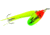 Mepps Flying C In-Line Spinner, 3 1/4in, 5/8 oz, Treble Hook, Hot Firetiger Blade &amp; Hot Chartreuse Sleeve, FC58 HC-HFT