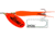 Mepps Flying C In-Line Spinner, 3 1/4in, 5/8 oz Treble/Single Hook, Hot Orange Blade &amp; Sleeve, FC58TP HO-HO