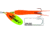 Mepps Flying C In-Line Spinner, 4 3/4in, 7/8 oz Treble/Single Hook, Hot Orange/Chartreuse Blade &amp; Hot Orange Sleeve, FC78TP HO-HOC