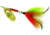 Mepps Magnum Musky Killer In-Line Spinner, Dressed Treble, Gold Blade With Firetiger Tail, 6in, 1 1/4oz, MBM G-FT