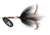 Mepps Musky Killer-Bucktail, white dot-black/white, 3/4oz, BFM W-BW