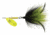 Mepps Musky Killer In-Line Spinner, Hot Chartreuse/Black/Chartreuse, 3/4 oz, BM HC-BC