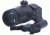 Meprolight Mepro MX3-F 3x Magnifier for Reflex &amp; Red Dot Sights w/Flip Mount, Black, MX3-FLIP