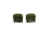 Meprolight Flip-Up Front and Rear Tritium Sight Set, 4 Rear Dots, OD Green, 403800