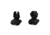 Meprolight Flip-Up Front &amp; Rear Tritium Sight Set, 2 Rear Dots, Black, FRBS M2D