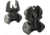USED Meprolight Flip-Up Front &amp; Rear Tritium Sight Set, 2 Rear Dots, Black, FRBS M2D, EDEMO2