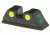 Meprolight For Glock 10mm/45ACP, Rear Sight, Yellow, ML10222Y R.S