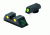 Meprolight For Glock 9/357Sig/40/45Gap, Rear Sight, Yellow, ML10224Y R.S
