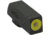 Meprolight Hyper-Bright - Highly Visible Day/Night Self-Illuminated Sights, Kimber 1911, Phosphorescent Yellow Front, No Rear Sight, Black, 412183127