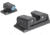 Meprolight Hyper-Bright Plus S&amp;W M&amp;P, Non ORP Models, SD/SDVE, Black Blue Ring, 417663141, 417663141