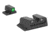 Meprolight Hyper-Bright S&amp;W-M&amp;P Shield Ez, Black Green Ring, 417713111, 417713111