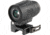 Meprolight MMX3 3x18mm Micro Magnifier w/ Quick Flip, QD Picatinny, Black, 2.8x1.4x1.74 inch, 8016000100