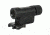 Meprolight Mepro MX3 3x Magnifier for Reflex &amp; Red Dot Sights, Black, MX3