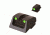 USED Meprolight Night Sight, Green Front/Rear, Para 12.45,14.40 &amp;14.45 LDA, Pre 2007, ML11801G, EDEMO1, Used, Condition Like New, Inspect and Rebox