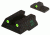 Meprolight Night Sights, Green Front/Rear for HK P30 Pistol 11545, 115453101