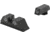 Meprolight Self Illuminated Tru-Dot Fixed Snag Free Night Sight For Glock 42/43, Green/Green, ML10220, 102203131