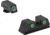Meprolight Self Illuminated Tru-Dot Fixed Snag Free Night Sight For Glock 42/43, Green/Green, ML10220, 102203131
