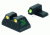 Meprolight Night Sights, Green Front/Yellow Rear, HK USP, Full Size, 11516Y, 115163201