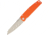 Mercury Logan Linerlock Orange Folding Knife,3.75in,D2 Tool Steel,Standard Edge,Orange,G10 Handle MER9LGARSB