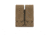 Mercury Tactical Gear Double Stacked Mag Pouch, Coyote, MRC02411-CY