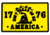 Merica Life 1776 Dont Tread on Me - America Patch, 3 x 2, 1776-DTOM