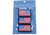 Merica Life Mini US Flag Patches Set - Two Forward Flags/One Reverse, 1.75 x 1, MINI-USFLAGS-COMBO