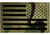 Merica Life Reflective Fabric US Flag Reverse Patch, Multi-Cam, 3 x 2in, REF-MC-FLAG-REV