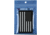Merica Life Reflective US Flag Patch, Black/ White, 3 x 2in, REF-USFLAG-BW