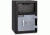Mesa Safes Depository Safe,0.8 cu ft,8.75x13.75x11in,Key Lock,Two-Tone Black/Grey MFL2014K