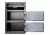Mesa Safes Depository Safe,3.6 cu ft,2 Combination Locks,Two-Tone Black and Grey MFL3020CC