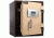 Mesa Safes UL Classified Fire Safe,1.3 cu ft,12.875x12.375x12.875in,Electronic Lock,Interior Light included, Two-Tone Brown/Tan. MF53E