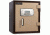 Mesa Safes UL Classified Fire Safe,1.3 cu ft,12.875x12.375x12.875in,Electronic Lock,Interior Light included, Two-Tone Brown/Tan. MF53E