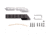 Mesa Tactical SureShell Aluminum Carrier for Remington V3, 6-Shell, 12 Gauge, Black, 95890