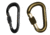 Metolius Element Keylock Belay Carabiner, Black, Green