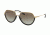 Michael Kors AUSTIN MK1031 Prescription Sunglasses MK1031-10248E-58 - Lens Diameter 58 mm, Frame Color Black/shiny Pale Gold-tone