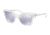 Michael Kors BARBADOS MK2072 Sunglasses 30502S-56 - Crystal Clear Injected Frame, Lavendar Mirror Lenses