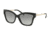 Michael Kors BARBADOS MK2072 Sunglasses 333211-56 - Black Injected Frame, Grey Gradient Lenses