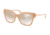 Michael Kors BARBADOS MK2072 Sunglasses 33537I-56 - , Champagne Mirror Gradient Lenses