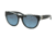 Michael Kors BERMUDA MK6001B Single Vision Prescription Sunglasses MK6001B-300117-54 - Lens Diameter 54 mm, Frame Color Black/Blue