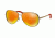 Michael Kors CHELSEA MK5004 Sunglasses 10146Q-59 - Gold Frame, Orange Mirror Lenses