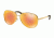 Michael Kors CHELSEA MK5004 Sunglasses 1024F6-59 - Gold Frame, Pink Orange Mirror Lenses