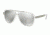 Michael Kors CLEMENTINE II MK6025 Sunglasses 30946G-60 - Clear/silver Frame, Silver Mirror Lenses