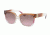 Michael Kors ENA MK2054 Single Vision Prescription Sunglasses MK2054-328614-55 - Lens Diameter 55 mm, Frame Color Brown/pink/crystal
