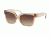Michael Kors ENA MK2054 Single Vision Prescription Sunglasses MK2054-330013-55 - Lens Diameter 55 mm, Frame Color Brown Transparent