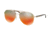 Michael Kors HVAR MK5007 Single Vision Prescription Sunglasses MK5007-1212A8-56 - Lens Diameter 56 mm, Frame Color Lite Gold